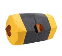 Cat Tunnel Bag Portable Training Cave Collapsible Interactive Cats Drill Bag Cat Activity Center Mat for Indoor Polyester Leather