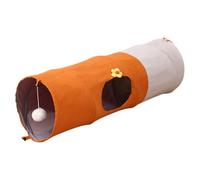 Cat Tunnel, Foldable Play Tunnel with Ball, 31.5x9.84in Scratch Resistant Enrichment Tent, Training Toy Design, Lightweight Exercise Equipment for Indoor Use, Living Room, Activity