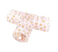 Cat Tunnel Toy, Foldable Pet Tunnel Tube, Stylish Cave with Peek Hole, Interactive Play Design, Portable and Foldable Ideal for Cats, Kittens, Puppies, Bunnies