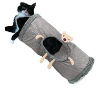 Cat Tunnels for Indoor Cats, Kittens Big Tunnels Bed, Cat Tunnels With Peepholes, Soft Fleece Cat Play Tube, Intérieur Cat Toy Tunnel, Play Tube for Rabbits, Kittens Play Tunnel With Peepholes