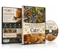 Cat TV - Forest & Garden Adventures with Birds & Squirrels Through All Seasons