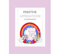 Cat Unicorn Positive Affirmations Coloring Book