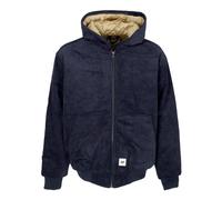 CAT - Veste rembourrée en velours bleu nuit - Homme - Vestes - Bleu - Taille: L