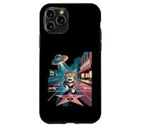 Cat Walk of Fame Kitten LA Los Angeles UFO Alien Coque pour iPhone 11 Pro