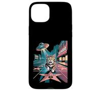 Cat Walk of Fame Kitten LA Los Angeles UFO Alien Coque pour iPhone 15 Plus