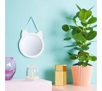 Cat Wall Mirror Cat Mirror Children's Room Mirror Gifts For Girls Children's Mirror White Mirror Bathroom Mirror