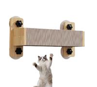 Cat Wall Shelves - Étagère murale pour chat | Space-Saving Cats Shelves | Perch Tree Scratching Tower Stairs for Window Home Indoor Outdoor Play Wood + Cotton Rope
