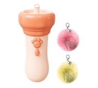 Cat Wand Toy - 16.5x6.7x6.7cm Electric Automatic Retractable Teaser Stick