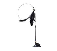 Cat Wand Toy - 37.4" Cat Teaser Wall avec ventouse | Jouet d'entraînement