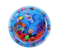 Cat Water Bed, Cat Water Mat, Cats Waters Bed Play Mat, Cats Waters Mats with Fish (Blue-B)