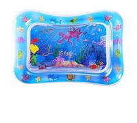 Cat Water Bed, Cat Water Mat, Cats Waters Bed Play Mat, Cats Waters Mats with Fish (Blue-E)