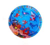 Cat Water Bed, Cat Water Mat, Cats Waters Bed Play Mat, Cats Waters Mats with Fish (Blue-J)