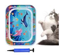Cat Water Bed Play Mat,Cat Water Sensory Play Mat | Wear-Resistant Dog Cooling Pad, Animal Supplies for Small Medium Animals Puppies Kittens
