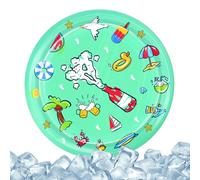 Cat Water Bed - Tuummy Time Mat | Interactive Cat Toys for sellf Play Feel Cool Comfortable Indoor Entertainment Play Pad Toy for Outdoor Activity Water Mat for Kitten Dog