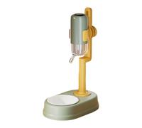 Cat Water Dispenser - 750ml Height Adjustable Anti-Drip Pet Waterer, Standing Hydration Bottle for Cats and Small Animals | Hamster Squirrel Hedgehog Bunny Drinking Station for Home Cage Travel Use