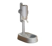 Cat Water Dispenser - 750ml Height Adjustable Anti-Drip Pet Waterer, Standing Hydration Bottle for Cats and Small Animals | Hamster Squirrel Hedgehog Bunny Drinking Station for Home Cage Travel Use