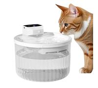 Cat Water Dispenser, Household Pet Drinking Fountain, Creative Large Capacity 2L Automatic with Filters, Provides Fresh Clean Water for Cats and Dogs, Easy to Use and Maintain