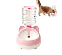 Cat Water Dispenser | Non Electric Auto Refill Bowl | Spill Proof Base, Universal Bottle Fit, Anti Tip Station, Portable Stand, For Kittens & Small Pets