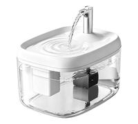 Cat Water Fountain 1.5L Large Capacity - Small Animal Watering Supplies Pet | Pet Watering Bowl Dispenser for Small Medium Large Kittens | Puppies Home Indoor Cat Water Fountain 1.5L Large Capacity Small