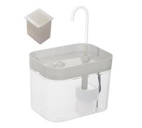 Cat Water Fountain 1.5L Low-Noise Drinking Station, Efficient Filtration System, Automatic Pet Water Dispenser, for Cats Dogs Kittens Daily Hydration at Home, 6.5x5.12x4.72 inches