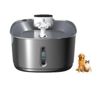 Cat Water Fountain, 108oz/3.2L Cat Water Fountain Stainless Steel, New Upgrade Automatic Pet Fountain Water Dispenser, 1.5M Smart Sensor, 3 Water Flow Modes, Multiple Filtration Systems (1pcs)