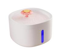 Cat Water Fountain 2.6L | USB Plug-in Water Dispenser with Two Water Modes | Large Capacity Cat Drinking Fountain for Dining Room and Bedroom | Quiet Flowing Water Pet Fountain for Cats and Small Dogs
