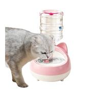 Cat Water Fountain - Anti Tipping Automatic Pet Waterer for Small Pets