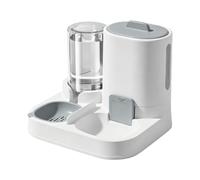 Cat Water Fountain Food Feeder - Automatic Dispenser | Pet Feeding Station