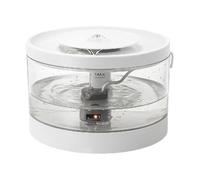 Cat Water Fountain, Kitten Automatic Waterer, 7.87x7.87x4.92 inches Smart Anti Spill System, Design, Multi Pet Hydration Solution, Perfect, Ideal for Home and Travel Use