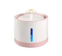 Cat Water Fountain, Puppy Water Dispenser, LED Water Window, Dog Drinking Water Bowl, Rechargeable Dogs Drinking Water Bowls Auto Watering Dish Supplies for Cats Dogs Multiple Pets