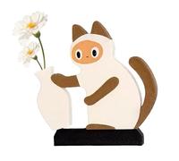 Cat Whisker Holder - Tiny Vase Decorations,Acrylic Cats Whisker Keepsake | Acrylic Cute Pet Refrigerator Decorations for Dorm Office Kitchen Apartment Living Room