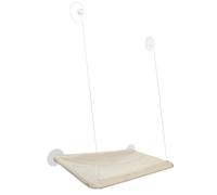 Cat Window Bed, Heavy Duty Windowsill Kitten Resting Soft Perch, Window Hammock Seat with 4 Strong Suction Cups for Indoor Large Pet, Effortless Assembly 14.17x8.46x2.95 inches