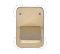 Cat Window Perch - 7 inch Wall Mounted Cat Seat | Wood Suction Cup Hammock