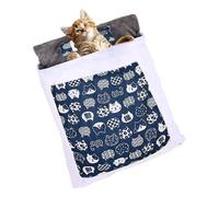 Cat Winter Sleeping Bag, Kitten Cave Bed, Puppy Cave Bed, Soft Cozy Cat Sack, Comfortable Cat Cave Bed, Pet Snuggle Sack, Indoor Cat Bed, Winter Cat Bed, Warm Cat Sleeping Bag,