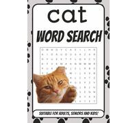 Cat Word Search Book: Find the Purr-fect Words in 50+ Puzzles | 110 Pages | 6×9 Format