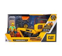 CAT - Workforce - Excavatrice 18cm + 1 Figurines & Accessoires