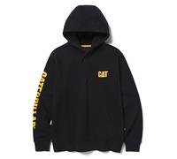 CAT Workwear Caterpillar Sweat à capuche pour homme, Noir/jaune, 4X-Large grand