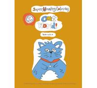 Cat World Volume One: Fun and easy coloring featuring quirky hand drawn cats