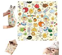 Cat Wrap,cat Wrap for Cutting Nails,cat Grooming Wrap,cat Wrap Cat Mittens To Prevent Scratching,cat Wrap for Grooming,cat Wrap for Cutting Nails - Anti-escape Soft Cat Blanket To Wrap Cat-55*55cm