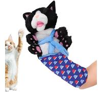 Cat Wrestling Puppet, Marionnette de Lutte pour Chat, Peluche Marionnettes à Main Interactives, Jouet de Lutte pour Chats, Gants de Jeu D'intérieur pour Chat