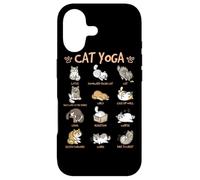 Cat Yoga Poses Cats Practicing Mindfulness Meditation Kitten Coque pour iPhone 17