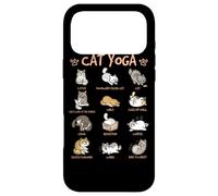 Cat Yoga Poses Cats Practicing Mindfulness Meditation Kitten Coque pour iPhone 17 Pro Max