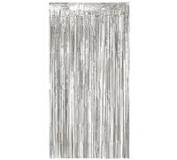 CAT01 - Rideau en aluminium métallique argent