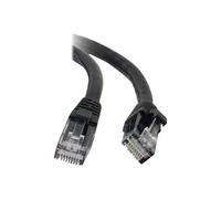 Cat5e Booted Unshielded (UTP) Network Patch Cable - Cordon de raccordement - RJ-45 (M) pour RJ-45 (M) - 30 cm - UTP - CAT 5e - moulé, sans crochet,
