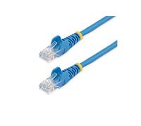 CAT5e Cable - 7 m Blue Ethernet Cable - Snagless - CAT5e Patch Cord - CAT5e UTP Cable - RJ45 Network Cable - Cordon de raccordement - RJ-45 (M) pour