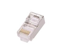 CAT5e FTP RJ45 mâle 8P8C connecteur modulaire blindé câble réseau à sertir
