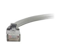 C2G Câble de raccordement réseau Cat6 avec gaine non blindé (UTP) de 0,3 M - Gris