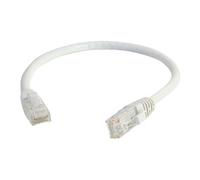 Cat6 Booted Unshielded (UTP) Network Patch Cable - Cordon de raccordement - RJ-45 (M) pour RJ-45 (M) - 30 cm - UTP - CAT 6 - moulé, sans crochet,