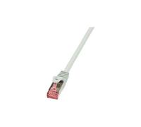 CAT6 S/FTP Patchkabel AWG27 PIMF Gris 50m