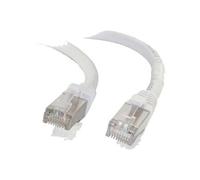 Cat6a Booted Shielded (STP) Network Patch Cable - Cordon de raccordement - RJ-45 (M) pour RJ-45 (M) - 2 m - STP - CAT 6a - moulé, sans crochet,